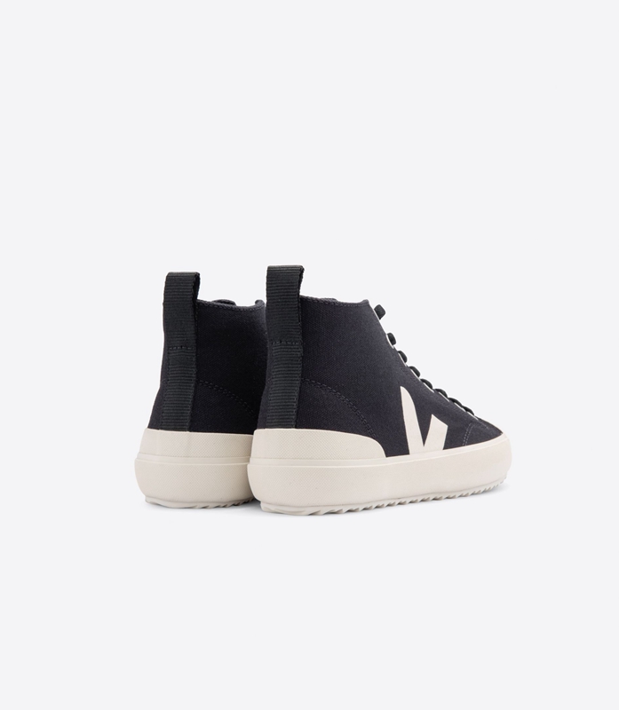 Black Veja Ht Canvas Pierre Women's Nova | WHXEJQ-594