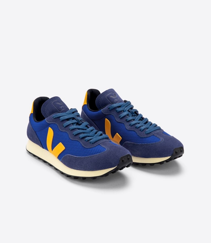 Blue Veja Alveomesh Paros Ouro Men's Rio Branco | JZYCAL-187