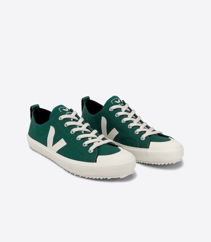 Green Veja Canvas Poker Pierre Women's Nova | WXJSTN-231