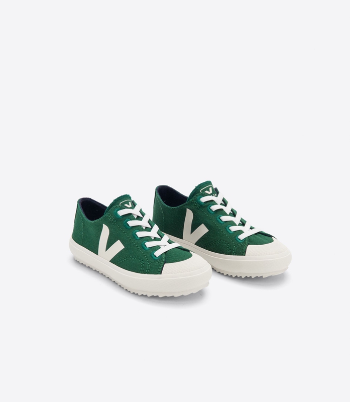 Green Veja Flip Canvas Poker Pierre Kids' Flip | RAOCWN-378