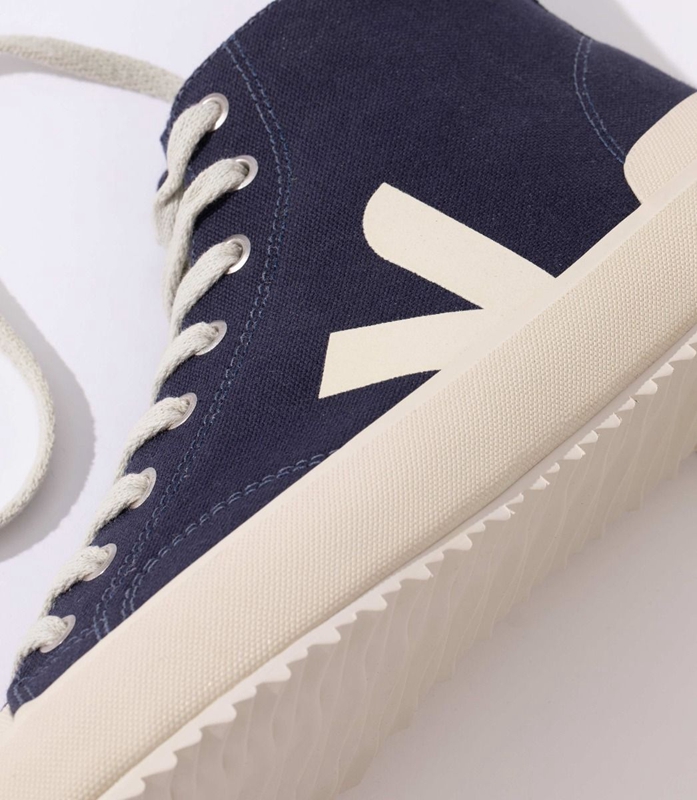 Navy Veja Ht Canvas Marine Pierre Women's Nova | CINWTO-916