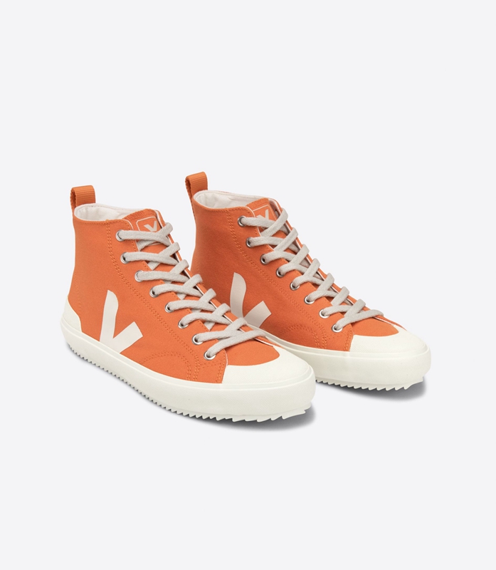 Orange Veja Ht Canvas Pumpkin Pierre Men's Nova | BQKEFH-429