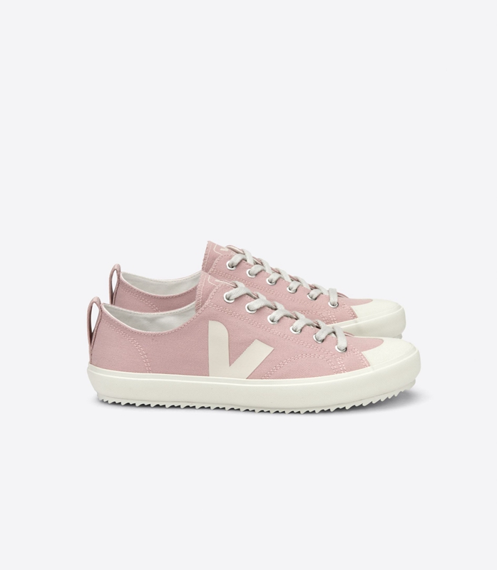 Pink Veja Canvas Babe Pierre Women\'s Nova | XOELQM-413