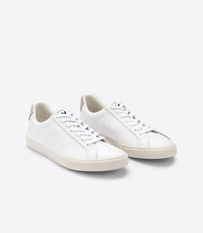 White Veja Leather Men's Esplar | YNXCEK-176