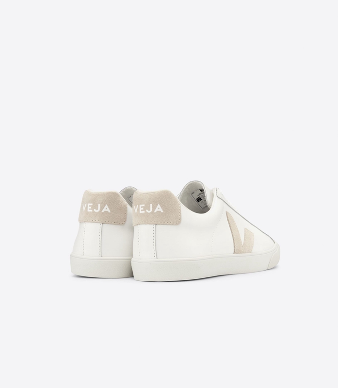 White Veja Leather Sable Women's Esplar | HUJNKF-460