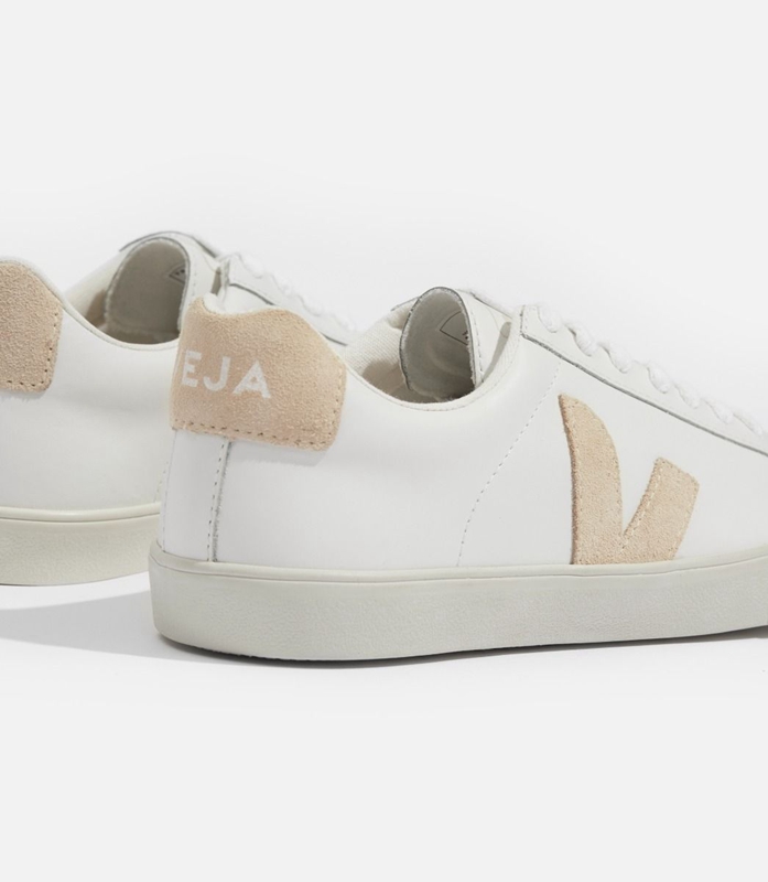 White Veja Leather Sable Women's Esplar | HUJNKF-460