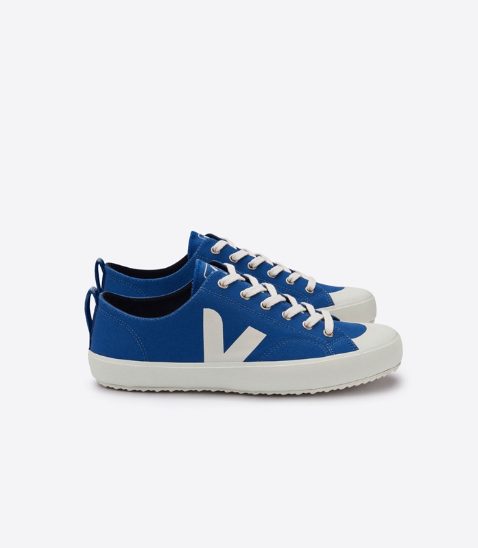 Blue Veja Canvas Indigo Pierre Women's Nova | QICJVO-837