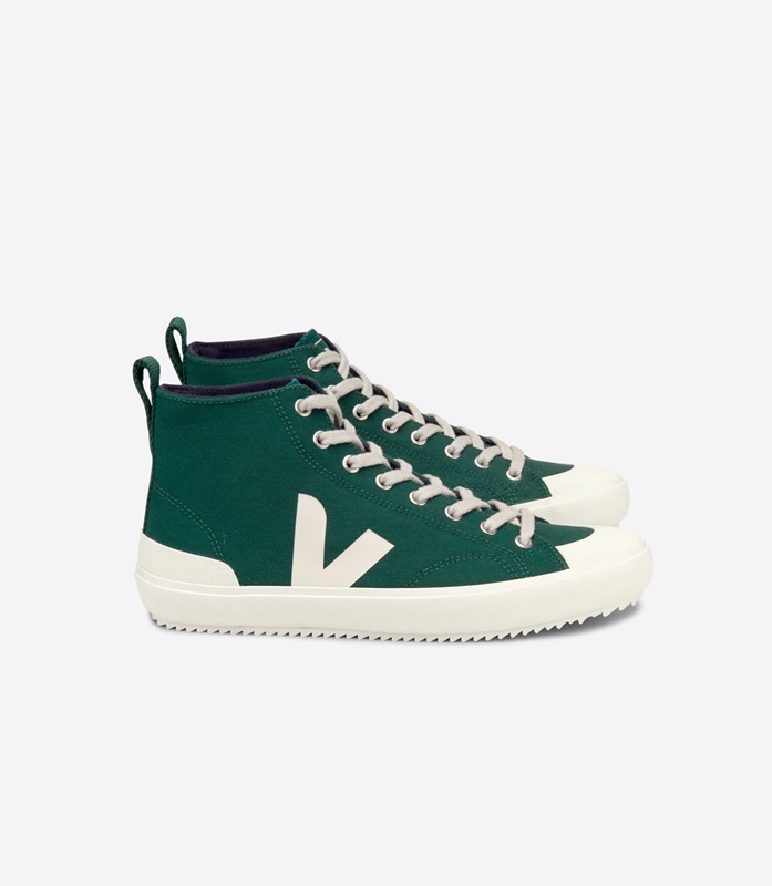 Green Veja Ht Canvas Poker Pierre Women's Nova | RPKUSB-521