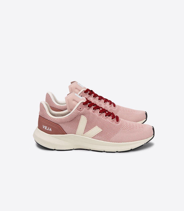 Pink Veja Lt V-Knit Babe Pierre Women's Marlin | BKLIAW-230