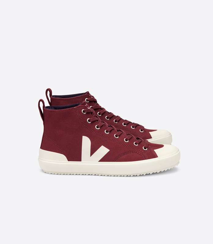 Red Veja Ht Canvas Amarante Pierre Women's Nova | CMHYPK-468