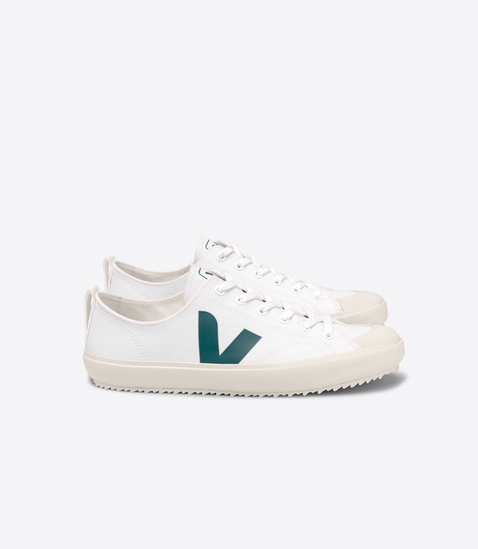 White Veja Canvas Brittany Women's Nova | YFVWTM-316